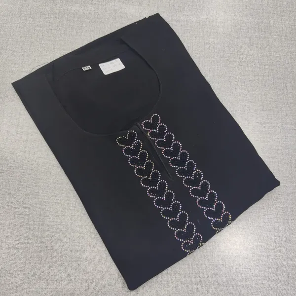 Premium Almas Burkha with Stone Work | BK55